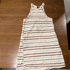 horizontal striped dress